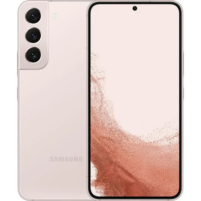 Samsung Galaxy S22+ SM-S906U Unlocked 128GB Pink Gold C Light Burn