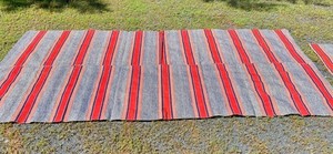 MUSEUM QUALITY NORWEGIAN COVERLET WEAVING 1800s XL 11' x "5' HANDWOVEN TAPESTRY