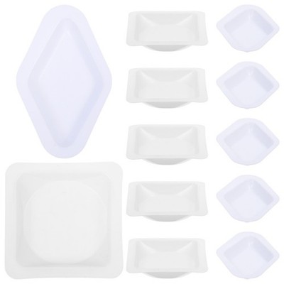 100 Pcs Weighing Tray for Powder Lab Weight Boats Laboratory Plates ...
