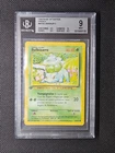 Pokémon TCG Bulbasaur Bulbizarre 44/102 1st Edition Base Set French BGS 9