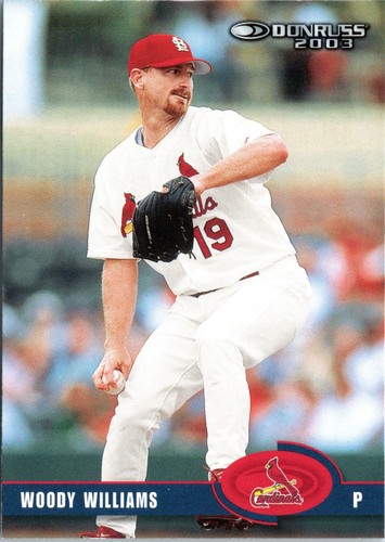 2003 Donruss Woody Williams #396 card