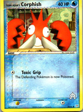 Team Aqua's Corphish - Common Team Magma vs Team Aqua 50/95 MP on eBay