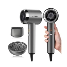 CONFU Diffuser Hair Blow Dryer - Plasma Ionic Professional 1600 Wat... Fast Ship