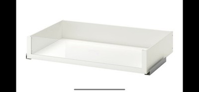 Ikea Komplement Schublade weiß Größe 100x58 mit Glas Front