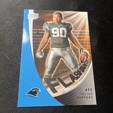 2008 Upper Deck Rookie Exclusives #RPSF7 Julius Peppers Photo Shoot Flashbacks