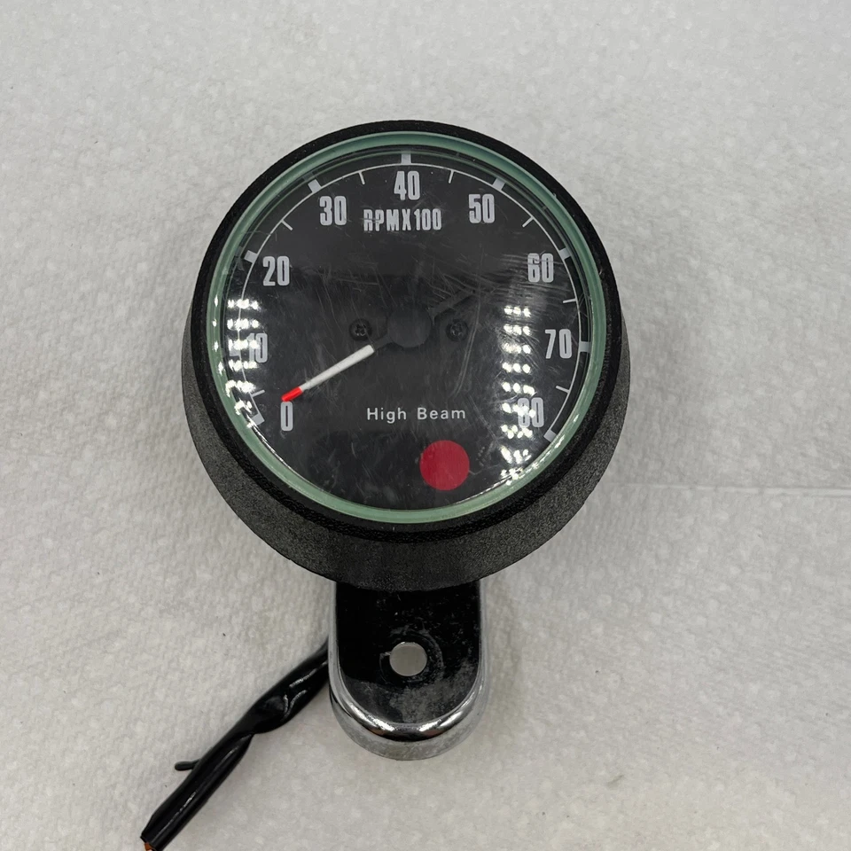 Drag Specialties Tachometer 8000 RPM Harley XL Sportster 1974-1980 DS-243941 Foto 2 de 4