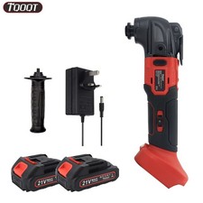 Cordless Oscillating Multi Tool Kit Cutting 6 Variable Speed 2 Battery& Charger