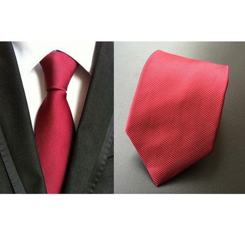 Men Stripe Grid Check Geometric Polka Dot Wavy Wedding Necktie 8CM Wide Tie - Picture 56 of 70