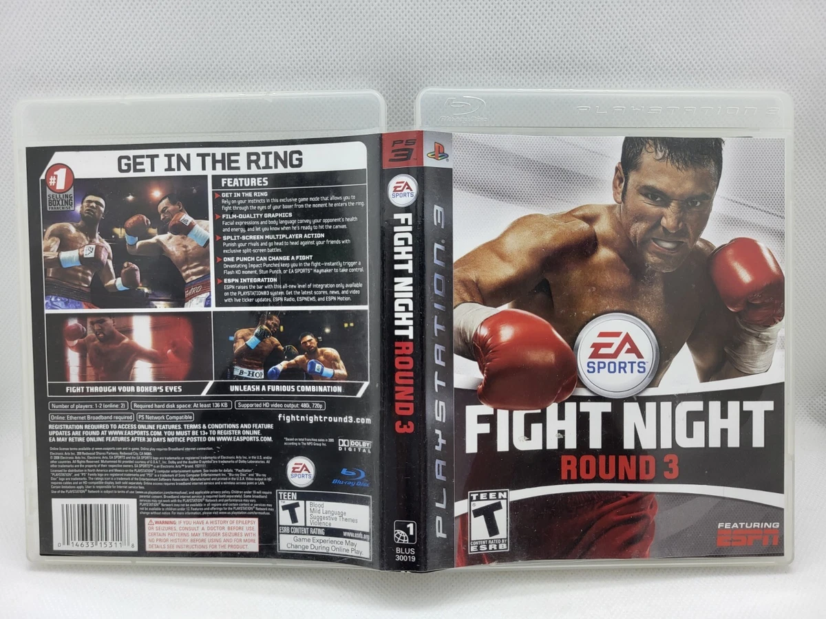 Fight Night Round 3 PS3