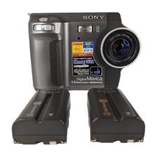 Vtg Sony Mavica MVC-FD85 1.3MP Digital Camera  Batteries No Charger Untested