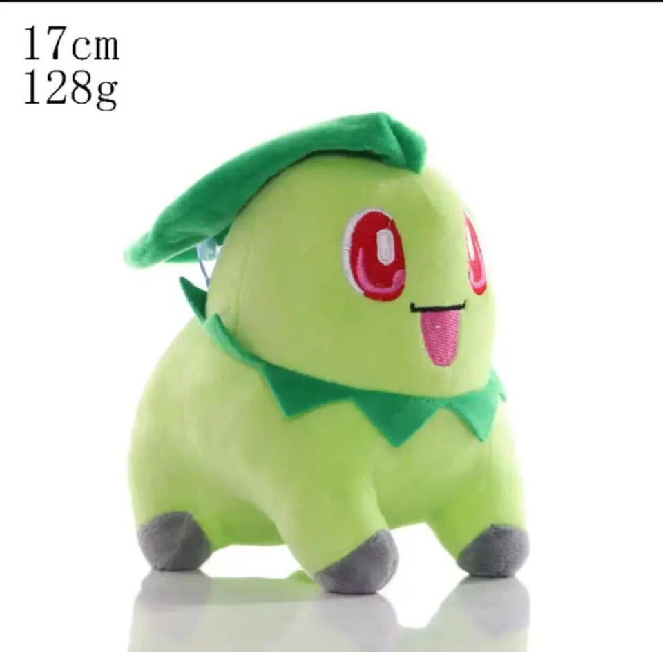 K.A Endivie Plüschtier 17 cm – Pokémon Kuscheltier – Weiches Spielzeug