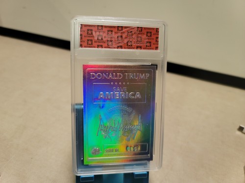 Donald Trump Merrick Mint Silver Signature Edition 10 Hologram - Picture 2 of 3