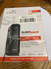 ARRIS SB6190 SURFboard 32 x 8 DOCSIS 3.0 Cable Modem Open Box