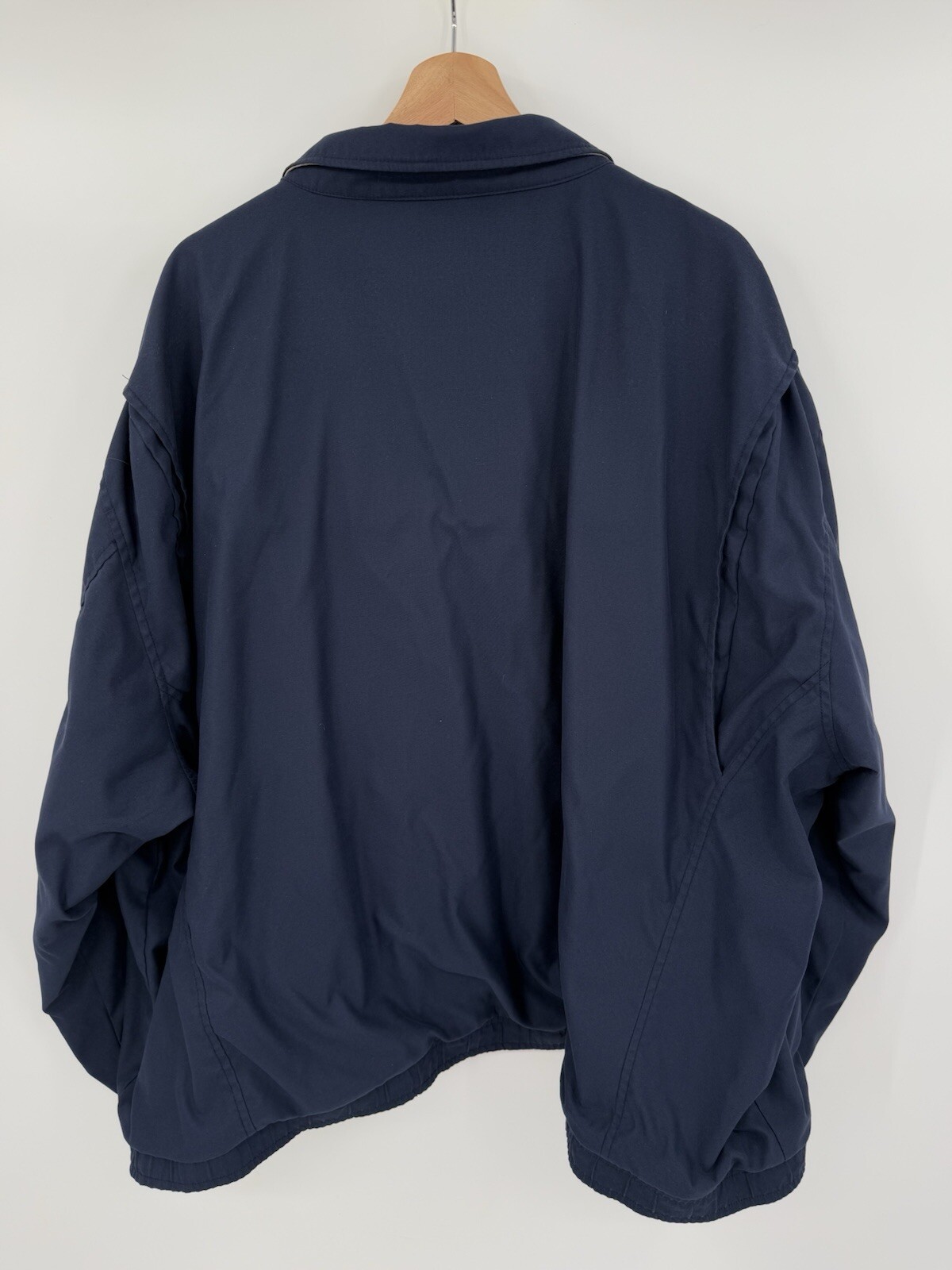 PONY Polo Ralph Lauren Bi Swing Giacca Uomo 4XB Grande Blu Navy Foderata Collo Cavallo