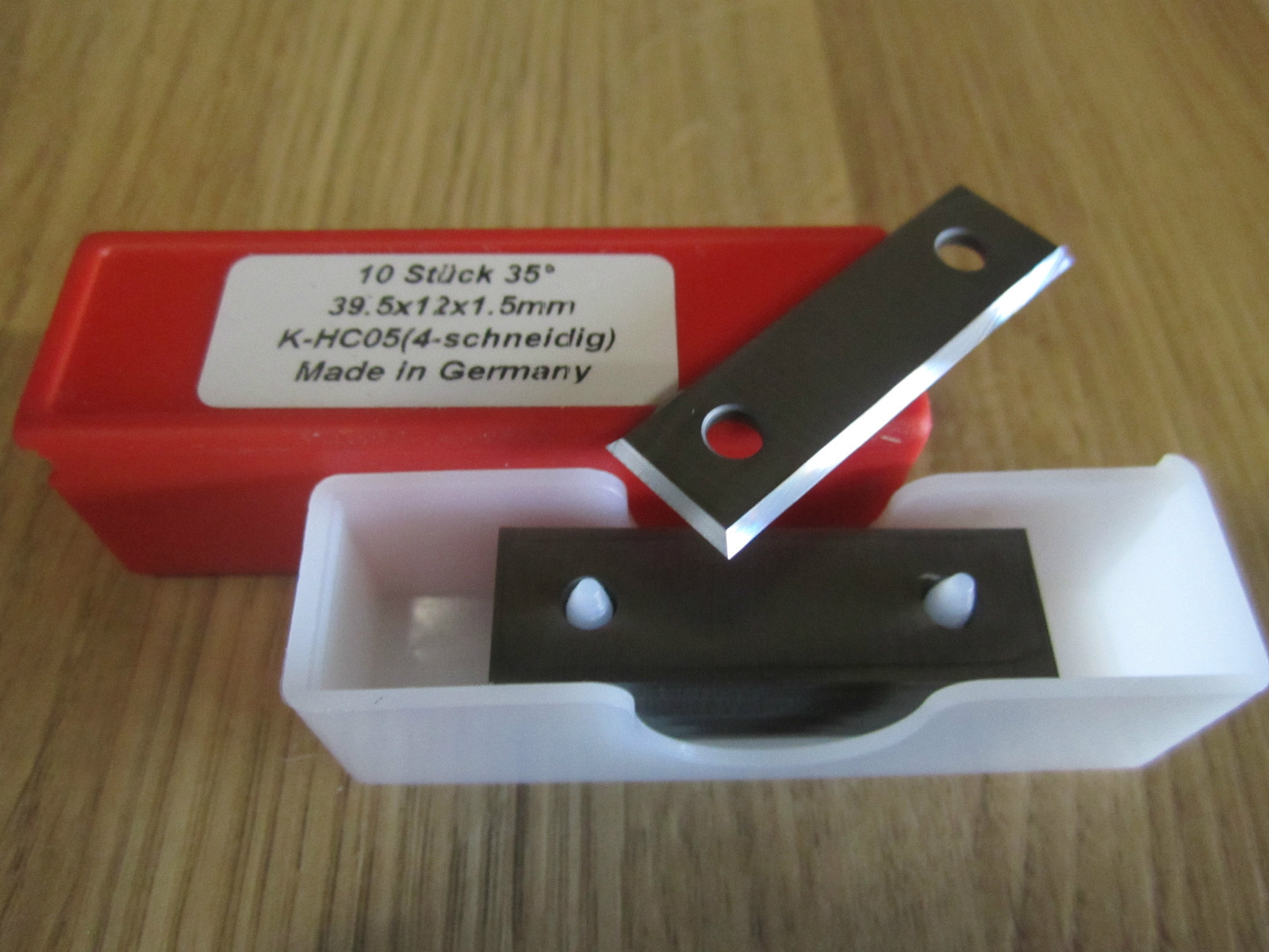 10 Hartmetall-Wendeplatten Universal Für Schweißnahtvorbereitung - KFM/KFMPB 15-10F & KFM 16-15F
