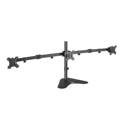 Inland Triple Monitor Stand – Fits 17”-27” Screens, Adjustable & Sturdy! - Picture 2 of 7