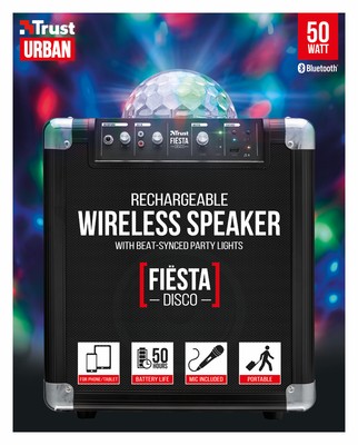 trust urban wireless speaker