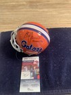 Steve Spurrier Heisman 1966 Signed Authentic Gators Mini Helmet JSA COA  — photo 2