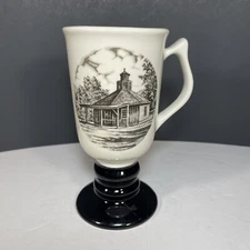 Hall China 1979 Tri State Pottery Festival MUG East Liverpool Ohio Octagon House