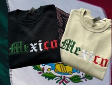 Mexico Custom Embroidered Sweatshirt/Hoodie