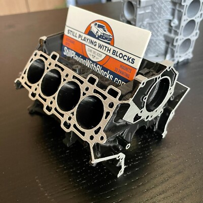 Ford Coyote V8 Business Card Holder, Ford Mustang Engine, Mustang Gift