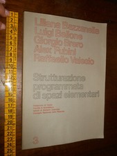 GG LIBRO:Strutturazione programmata di spazi elementari 1971 politecnico Torino
