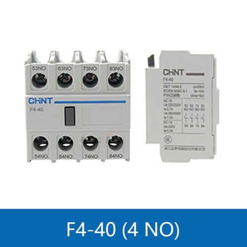 F4 Auxiliary Contactor NO NC Blocks Fit for CJX2 AC Contactor Normal Open/Close - Picture 12 of 13