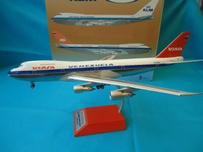 Viasa Airlines Venezuela Boeing 747-200 PH-BUG Orinoco Inflight 1/200 Super Rare