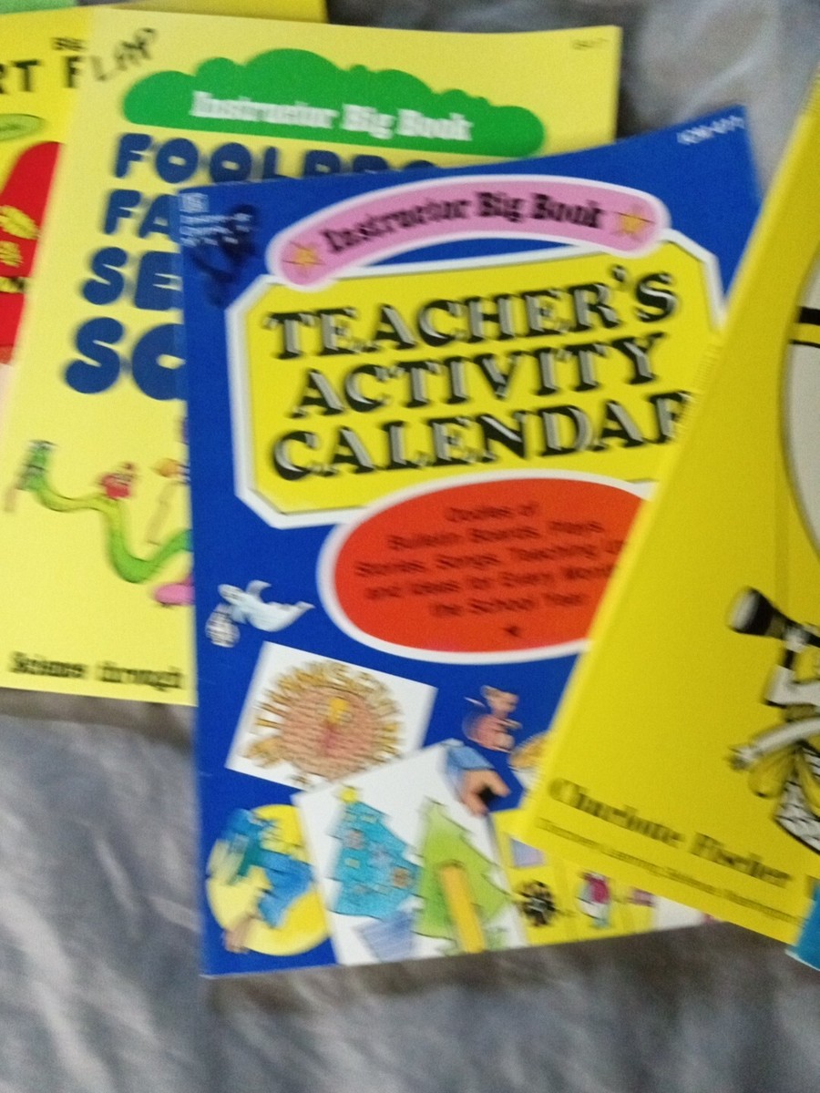 17 Vintage Teachers Resource Books And Activity Books 1980s