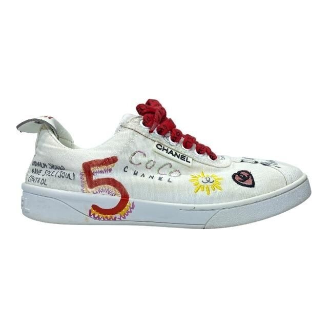 関税・送料込 CHANEL X PHARRELL 限定 ロファー マルチ multicolour-cloth-chanel-x-