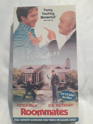 Roommates (VHS, 1998) **Promo Demo Full Length Screener** Peter Falk