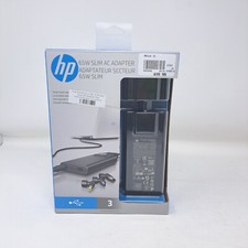 HP 65W Slim AC Adapter G6H47AA ABA charge multiple devices 3 Tips