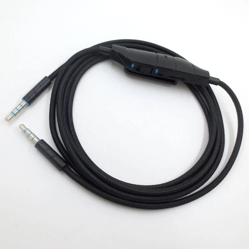Earphone OFC Cable Audio Cord For Logitech G633 G635 G933 G935 Gaming Headphone