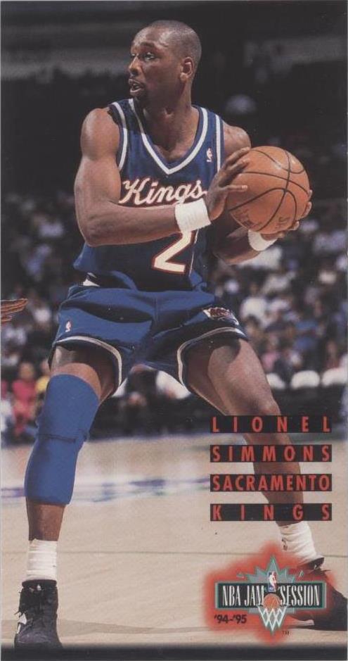 1994-95 Fleer NBA Jam Session - Lionel Simmons #165 - 1 of 1