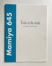 Mamiya 645 "Tools-of-the-trade for Mamiya 645 Owners" Booklet