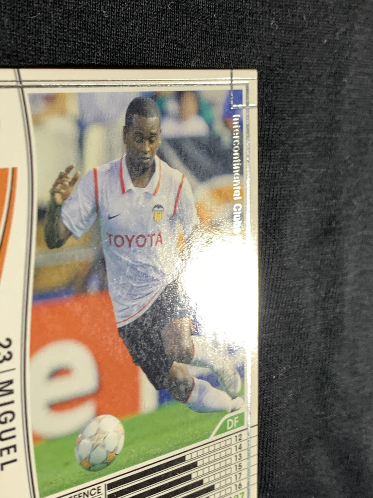 Miguel WCCF PANINI soccer card Japan sports 196/336 2007