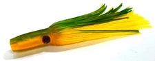 Unrigged Fishing Trolling Lure Jr Soft Range 5.5" Green/Orange Pack of 5