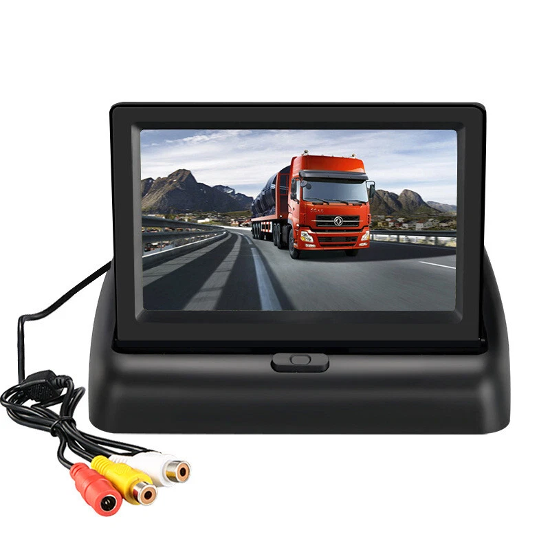 4.3"/5'' Foldable Car Rear View Monitor Display for Auto Parking Reverse Camera - Image 4 of 4