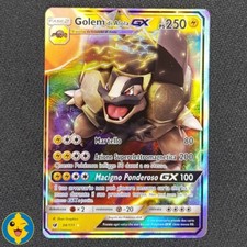 GOLEM di Alola GX 34/111 - Pokemon INVASIONE SCARLATTA  - ITALIANO NEAR MINT
