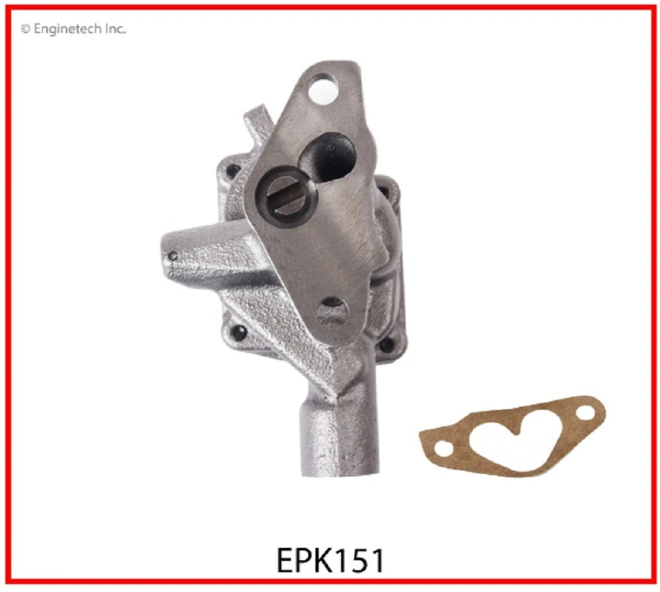 Chevy Chevrolet GMC 230 250 292 6 Cyl Enginetech Oil Pump 1963 - 1989 - Image 4 of 4