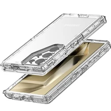 For Samsung Galaxy S24 S25 Ultra S24+ S25 Case Clear Shockproof Heavy Duty Cover