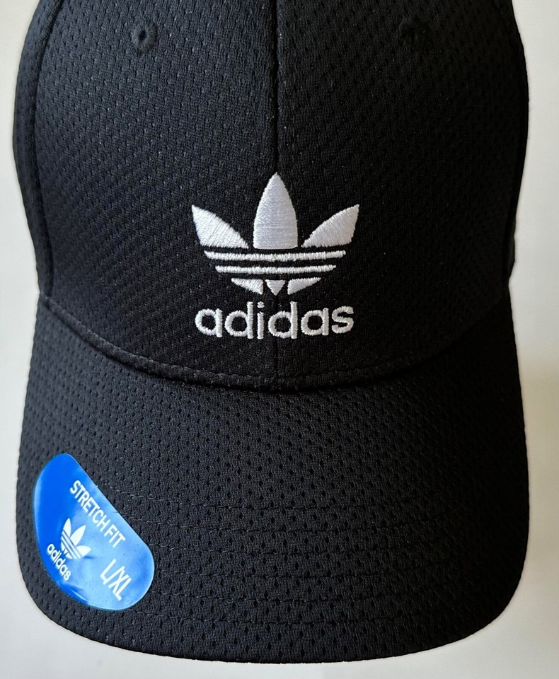 Adidas Men's Breathable Lightweight Fitted Cap Hat Size L/XL New