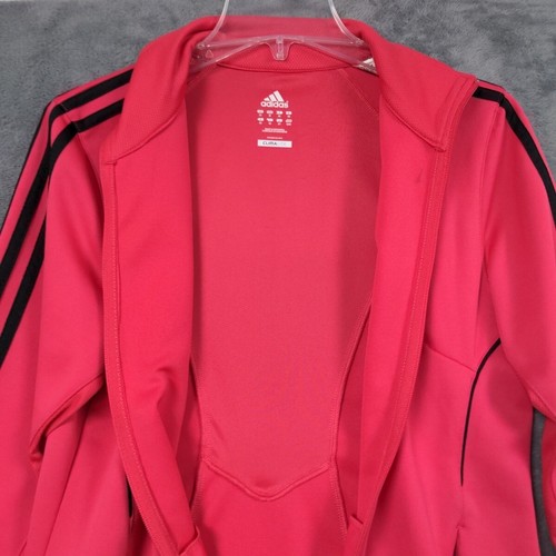 Adidas Damen Climalite Full Zip Striped Lightweight Pocket Golfjacke Größe M - Bild 4 von 12