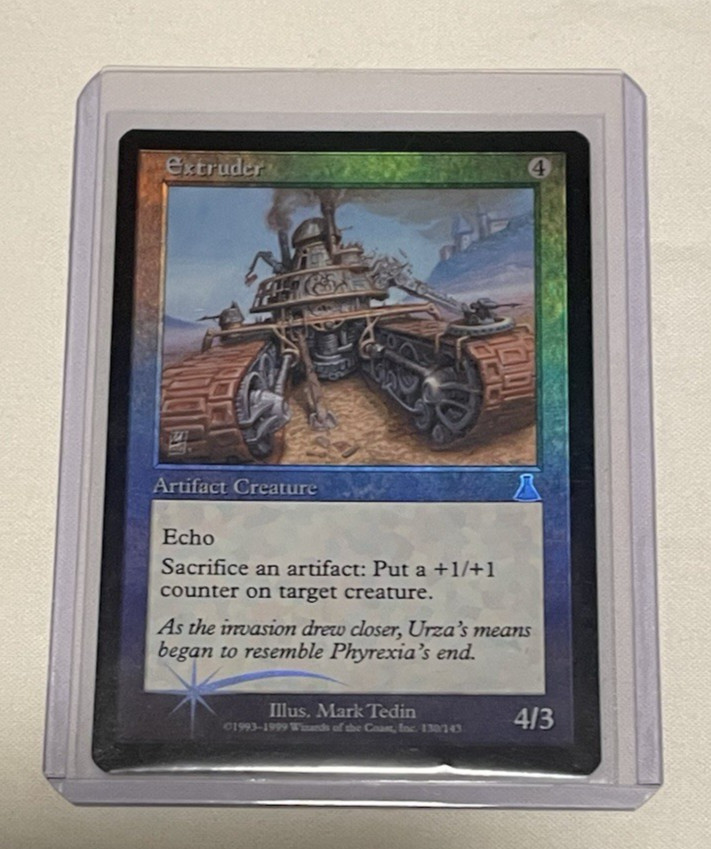 1x Extruder - Foil - Urza's Destiny - MTG - Magic the Gathering - NM