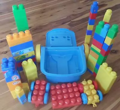 mega bloks truck pull along