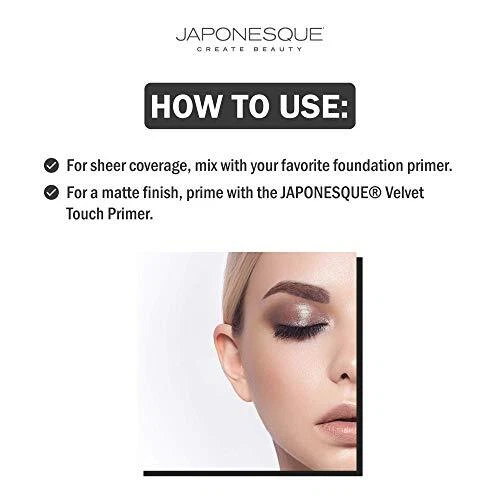 Base líquida impecável Japonesque Luminous Foundation, 02,84 fl oz - Imagem 4 de 4