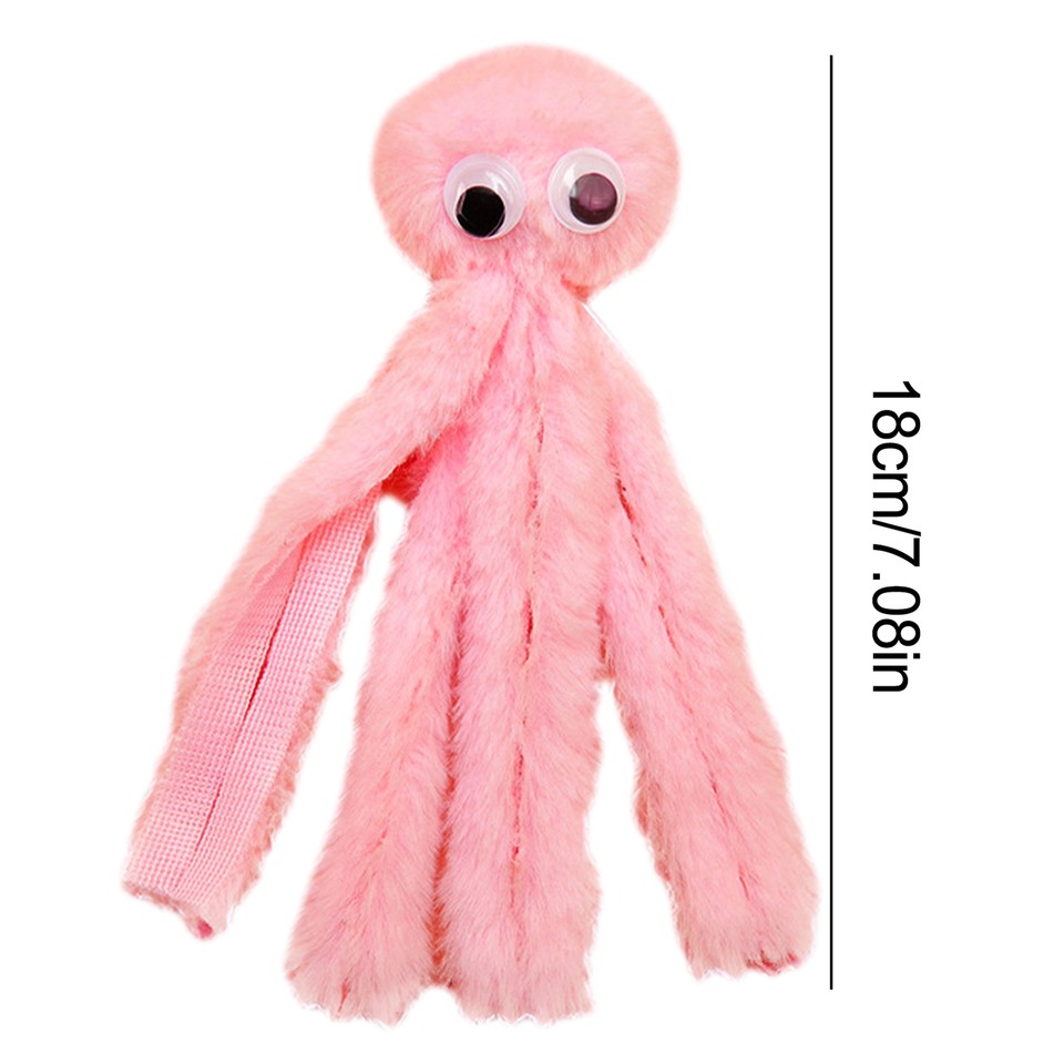 Soft Octopus Cat Chew Toy Indoor Plush Cat Toy Kitten Teething Toy eBay