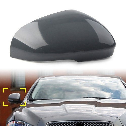 Feegow Glossy Black Mirror Housing Cover – For Jaguar XJ, XF, XK & More (Right Side)