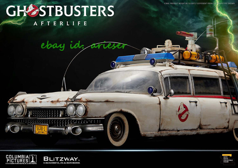 未開封　GHOSTBUSTERS ECTO-1 Amazon.com: Ghostbusters Plasma Series Ecto-1 (1984), 1:18