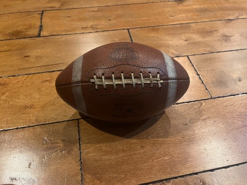 TOM MOORE (Green Bay Packers) circa 1962 Mid Co. Leather Football Milwaukee Wis. - Picture 6 of 6